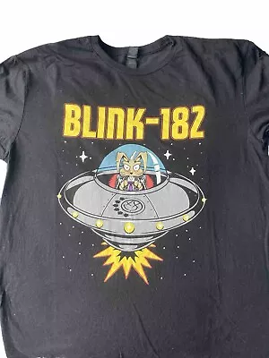 Buy Blink 182 Tour T Shirt London O2 Arena 11th October 2023 UFO Size Large • 34.99£