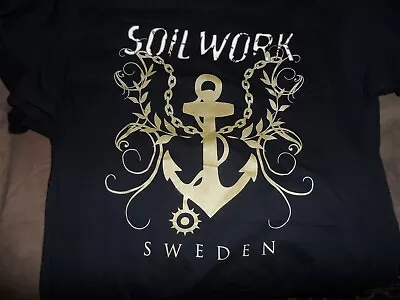 Buy SOILWORK - Anchor / Sweden T-shirt ~Never Worn~ XL 2XL • 14.94£