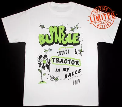 Buy Mr.Bungle Graphic T-Shirt Short Sleeve Cotton White Men Size • 16.74£