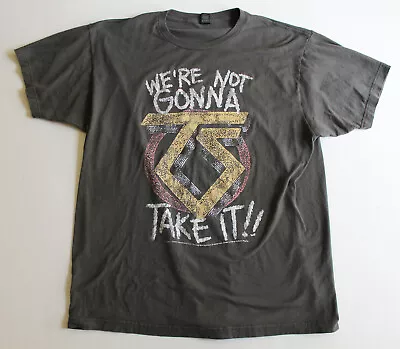 Buy TWISTED SISTER We're Not Gonna Take It!! Retro T-Shirt DEE SNIDER Size XL 2010's • 18.66£