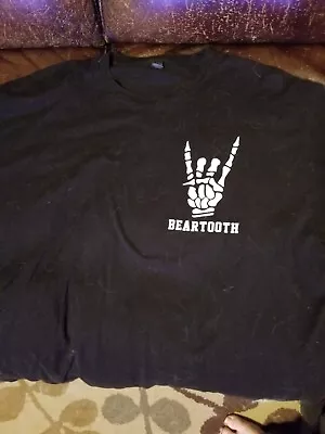 Buy Beartooth Rock Concert Band Tour T Shirt Mens Large Black • 15.56£