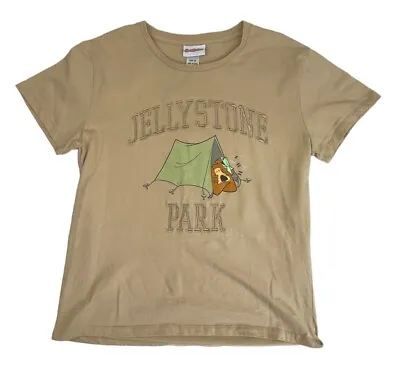 Buy HANNA BARBERA T-shirt Jellystone Park Yogi Bear Unisex Beige Cotton Size XL • 12.21£