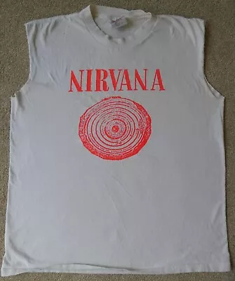 Buy Original Nirvana Late 1980's Fudge Packin' T-shirt. Size XL. • 1,100£