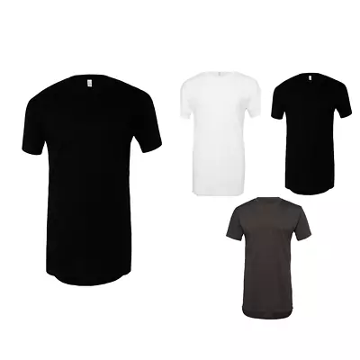 Buy Bella + Canvas Unisex Long Body Urban T-Shirt 3006 - Short Sleeves Cotton Tee • 10.89£