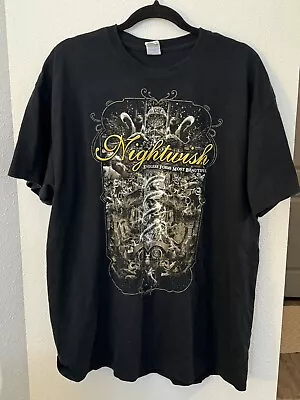 Buy Nightwish Concert 2015 New York Exclusive T-Shirt XL Symphonic Metal Band • 23.30£