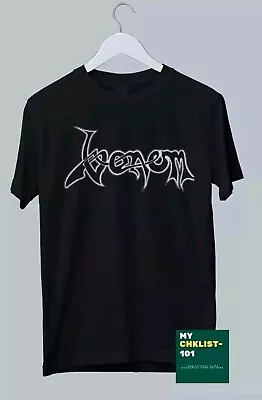 Buy VENOM Black T-Shirt  Size 2XL Classic Death Metal Rock Band 80s Music Logo • 21.43£