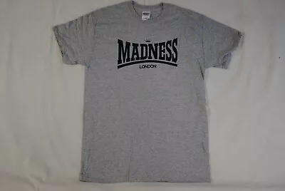 Buy Madness London Logo T Shirt New Official Band Group Suggs Baggy Trousers • 10.99£