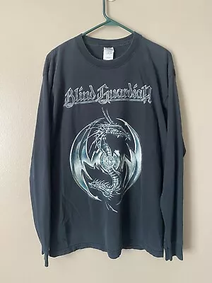 Buy VTG Blind Guardian Dragon US Tour Long Sleeve T-Shirt Men’s Size Large RARE • 74.68£