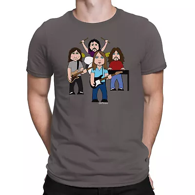 Buy Mens Quality T-Shirt VIPwees Lunatics Are On The Grass Retro Music Tee Clothing • 13.99£