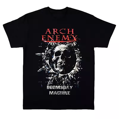 Buy Vintage ARCH ENEMY Band Heavy Cotton Black S-5XL Shirt • 17.70£