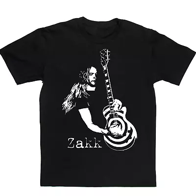 Buy Zakk Wylde Retro Artwork T-shirt Black Unisex All Sizes S-5Xl 3F289 • 17.70£