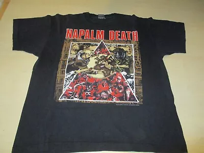 Buy NAPALM DEATH Musical Destruction Tour 1992 Tourshirt Shirt Vintage  MEGA RARE • 168.92£