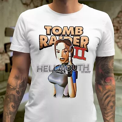 Buy Tomb Raider 2 Starring Lara Croft T-shirt - Mens & Women's Sizes S-XXL 90s Game • 15.99£