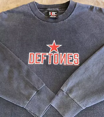 Buy Deftones 1998 Soviet Star Long Sleeve Shirt L/XL RARE Vintage 90s Band Tee Giant • 373.44£