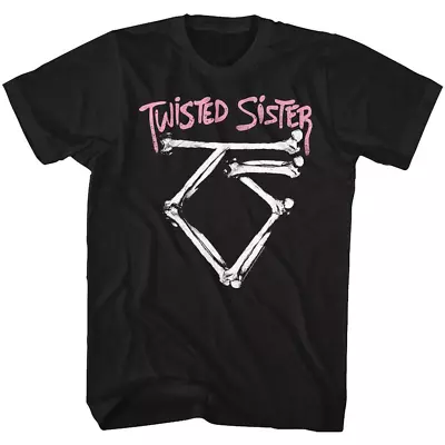 Buy Rare Twisted Sister Band Short Sleeve Black All Size T-Shirt • 19.60£
