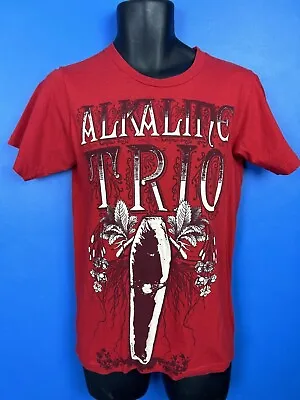 Buy Alkaline Trio Shirt Adults Small Black Red Punk Rock Emo Band • 21.41£