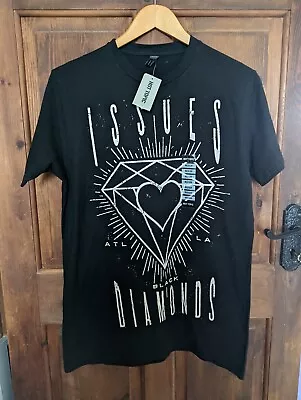 Buy Issues Black Diamonds Mens T-shirt Size Medium • 6£