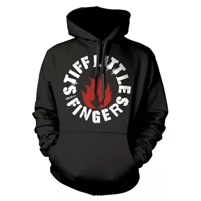 Buy STIFF LITTLE FINGERS - PUNK BLACK Hooded Sweatshirt Small • 16.46£