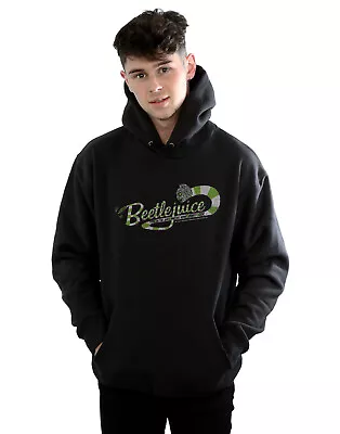 Buy Beetlejuice Men's Sandworm Alt Logo Hoodie • 28.99£