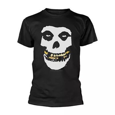Buy The Misfits Gold Teeth Skull Face Official Tee T-Shirt Mens Unisex • 18.20£