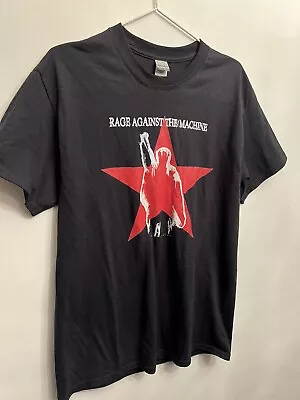 Buy Rage Against The Machine T Shirt- Size M- Black Pre Loved • 49.50£