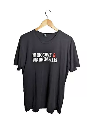 Buy Nick Cave & Warren Ellis 2022 Australian Carnage Tour T-Shirt - Size L • 24.42£