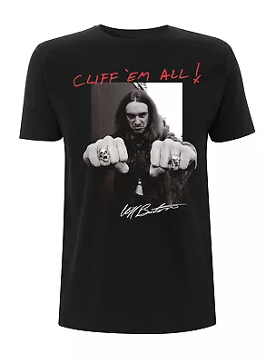 Buy Metallica Cliff Burton Master Of Puppets Licensed Tee T-Shirt Men • 15.33£