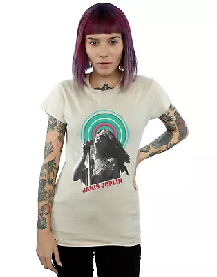 Buy Janis Joplin Women's Halo Photo T-Shirt • 15.99£