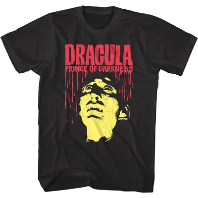 Buy Dracula Prince Of Darkness Men's T Shirt Hammer Horror 50s Movie Poster Vampire • 24.74£