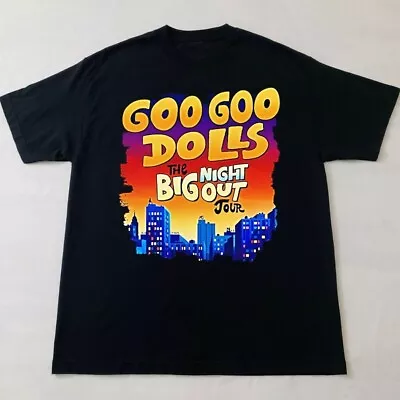 Buy New Rare The Goo Goo Dolls Logo Band Gift Family Black S-235XL T-Shirt 1D1985 • 7.37£