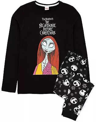Buy Disney The Nightmare Before Christmas Long Sleeve Long Leg Pyjama Set (Womens) • 26.95£