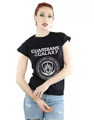 Buy Marvel Women's Guardians Of The Galaxy Logo Seal T-Shirt • 13.99£