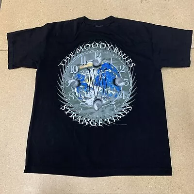 Buy VTG 90s The Moody Blues Strange Times Tour Shirt Mens L!!! • 27.96£