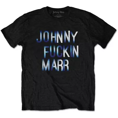 Buy Johnny MARR T Shirt JFM Logo Official Mens Black L • 16.56£