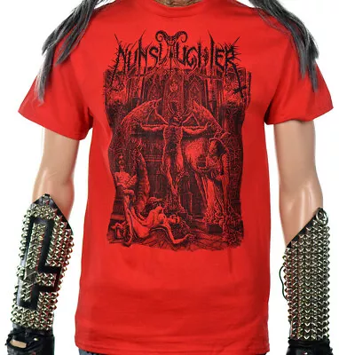 Buy NUNSLAUGHTER The Devil's Congeries Vol. 2 Red T-Shirt • 34.50£
