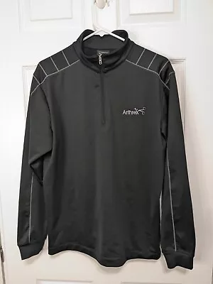 Buy Nike Pullover Men's Small Black Athletic Stretch Long Sleeve Swoosh • 14.35£