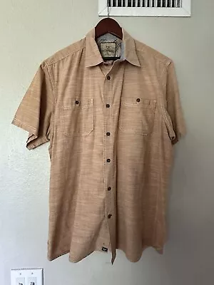 Buy Outdoor Life Mens Long Sleeve Xl Shirt Short Tan Peach Color • 23.29£