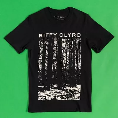 Buy Official Biffy Clyro Tree Black T-Shirt : S,M,L,XL • 19.99£