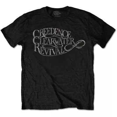 Buy Creedence Clearwater Revival Vintage Logo Official Merch T-shirt M/L/XL New • 20.56£