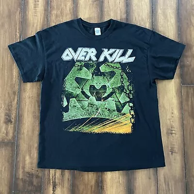 Buy Official OVERKILL “THE GRINDING WHEEL” Shirt - Not A Reprint! Mean Green XL • 23.29£