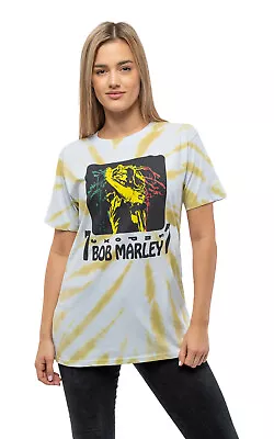 Buy Bob Marley T Shirt Exodus 77 Logo New Official Unisex Tie Dye White • 17.95£