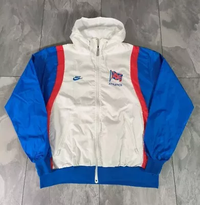 Buy Nike Team GB Athletics Vintage Zip Jacket Hoodie Issue / Size XL / 80s Anthem  • 88.99£