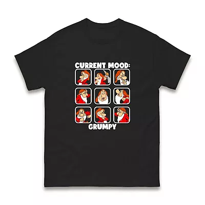 Buy Current Mood Grumpy T-Shirt, Funny Sarcasm Grumpy Humor Joke Themed Unisex Tops • 14.99£