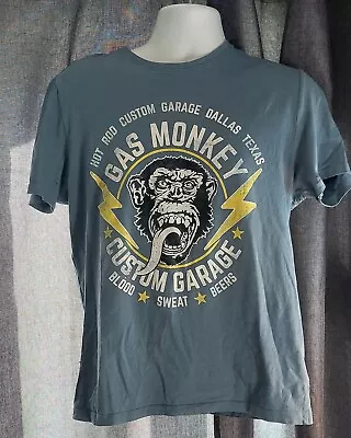 Buy Gas Monkey T Shirt 2xl Green • 6.06£