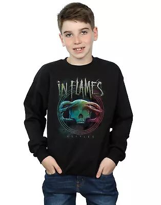 Buy In Flames Boys Battles Circle Sweatshirt • 15.99£