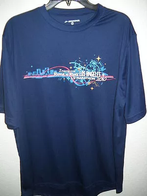 Buy T-shirt Running & Workout Shirt Rock & Roll Marathon LA 2010 Equilibrium Tech Lg • 5.39£