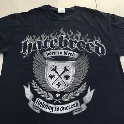 Buy Hatebreed Born To Bleed Cotton Black Unisex T-shirt S-5XL Men Women VN3435 • 22.64£