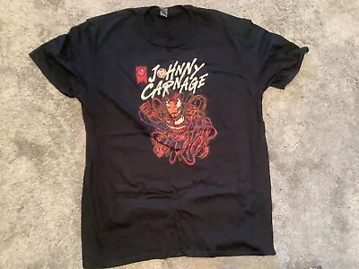 Buy Pro Wrestling Crate - Exclusive T-Shirt - Large - Johnny Gargano Carnage WWE • 5£