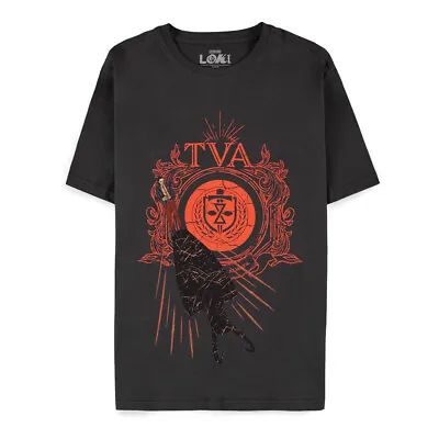 Buy MARVEL COMICS Loki Time Variance Authority Logo T-Shirt, Male (TS335022LOK) • 10.99£
