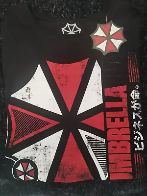 Buy Mens Official Resident Evil Umbrella T Shirt XXL Brand New • 11.85£